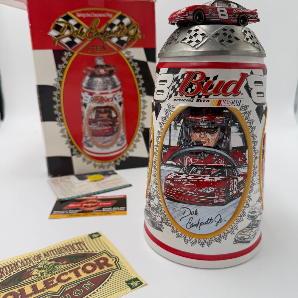 Limited edition Anheuser-Busch stein | Dale Earnhardt Jr. | Nascar | Collectors